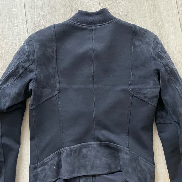 Theory Suede Leather Jacket - Picture 3 of 3